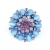 Сет из трех брошей Blue Sky Rose