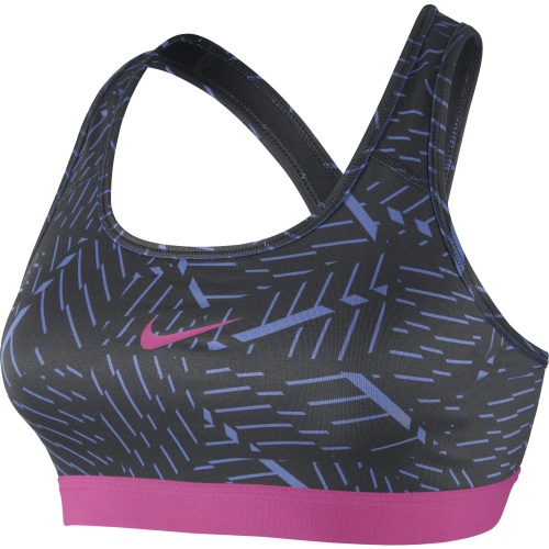  Топ женский Nike Pro Classic Bash Серый L